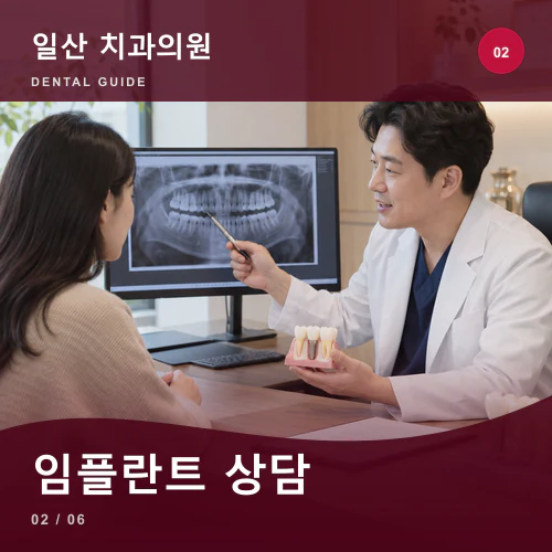 일산치과 | 일산 임플란트, 잇몸뼈·복용약·귀가 계획까지